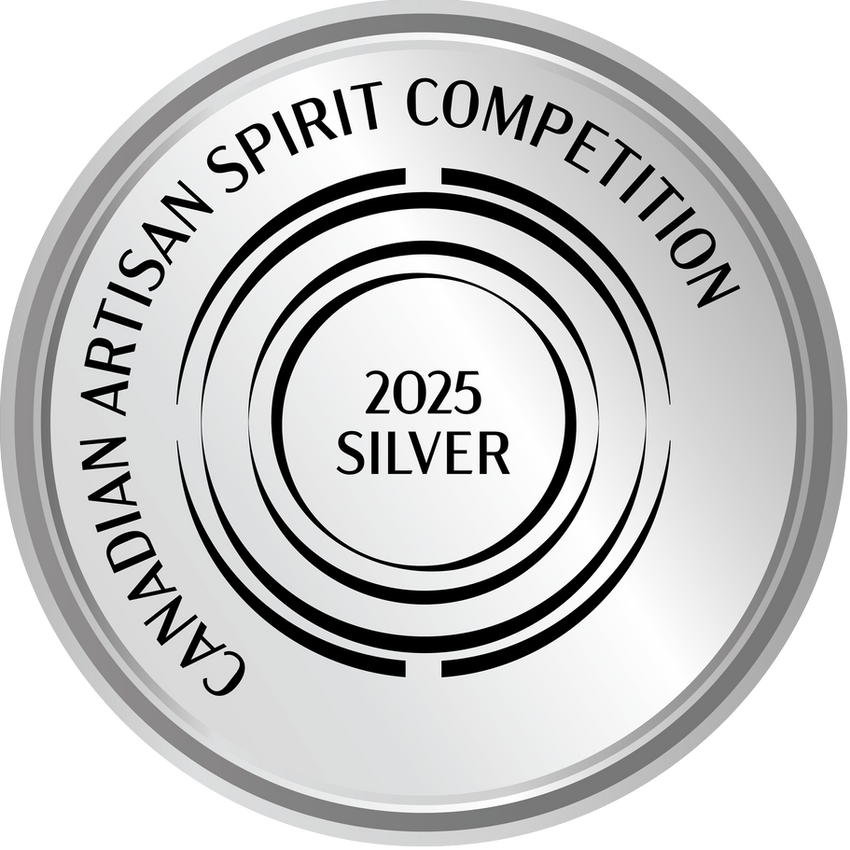 2025 Canadian Artisan Spirit Competition Silver Medal - Honey I'm Home Gin, Holocene Distilling Project, Vancouver Island BC