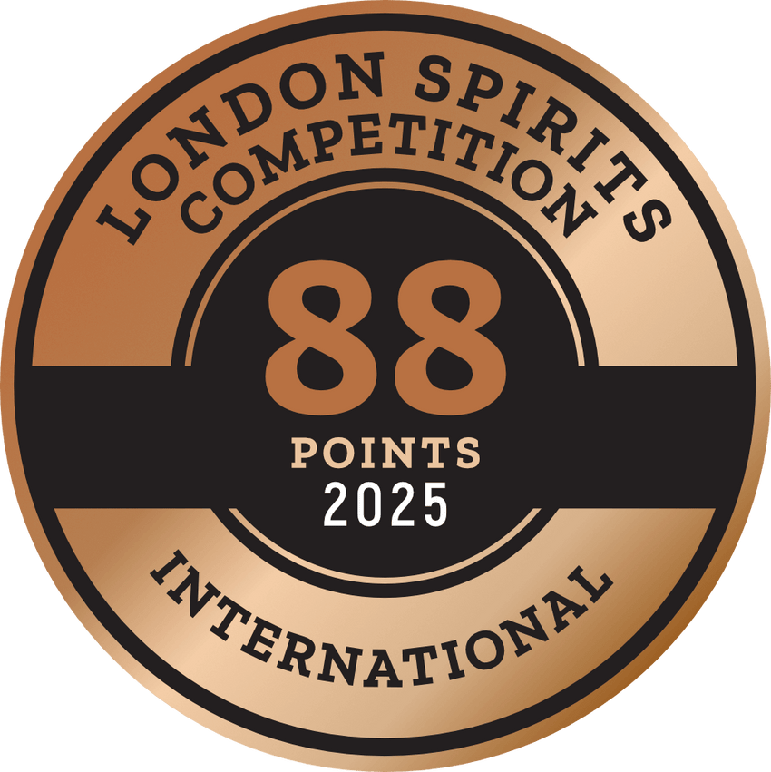 2025 London Spirits Competition Bronze Medal 88 Points - Creme Violette Liqueur, Holocene Distilling Project, Vancouver Island BC