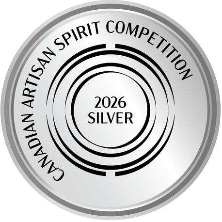 2026 Canadian Artisan Spirit Competition Silver Medal - Creme Violette Liqueur, Holocene Distilling Project, Vancouver Island BC